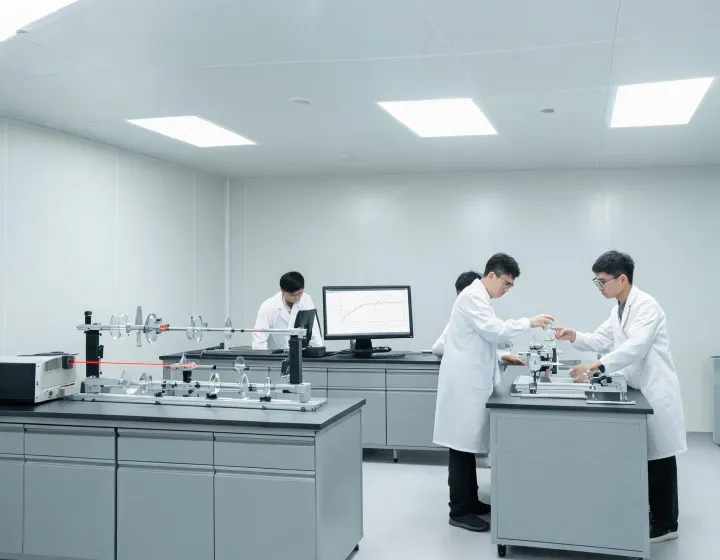 Lighting laboratory and project team